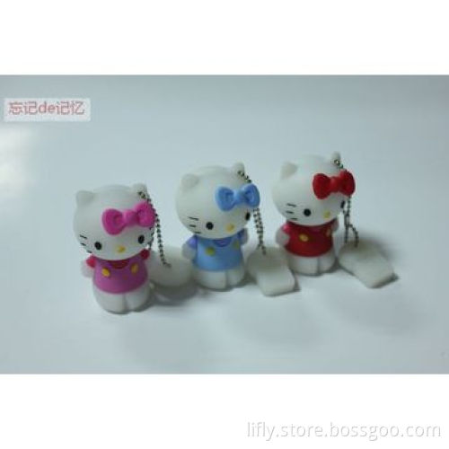 Animal-shaped USB flash drives with ODM service, with different color and capacityNew